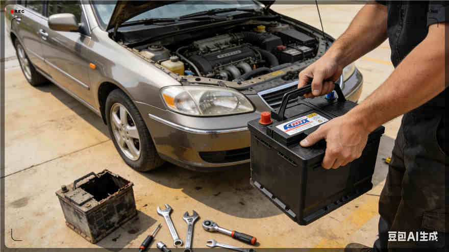 双桥区汽车换电瓶电话【案例】